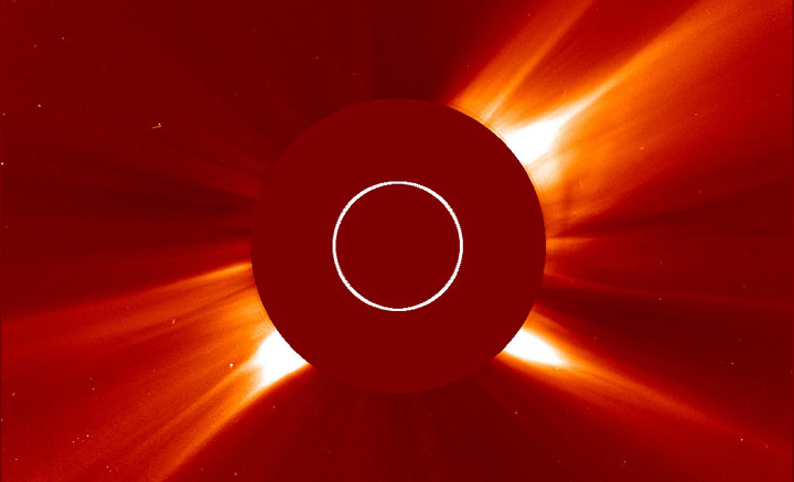 Онлайн веб-камера SOHO: LASCO C2 (Космос)
